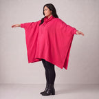 Rafay · Poncho · SolidHaniya · 2605R · SolidPink