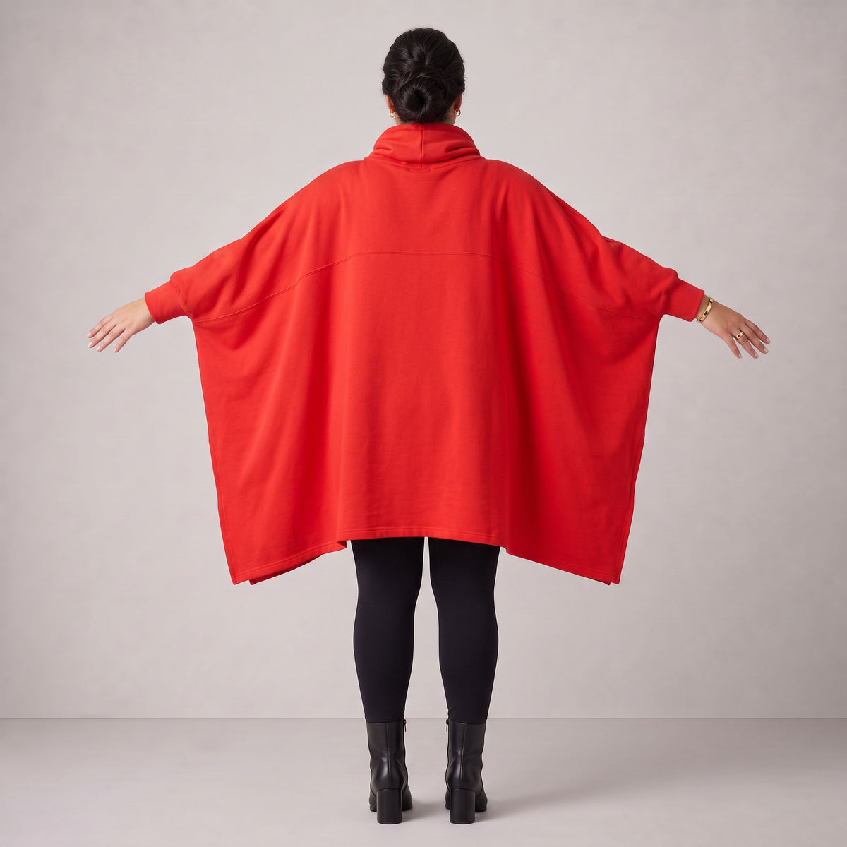 Rafay · Poncho · SolidHaniya · 2605R · SolidRed
