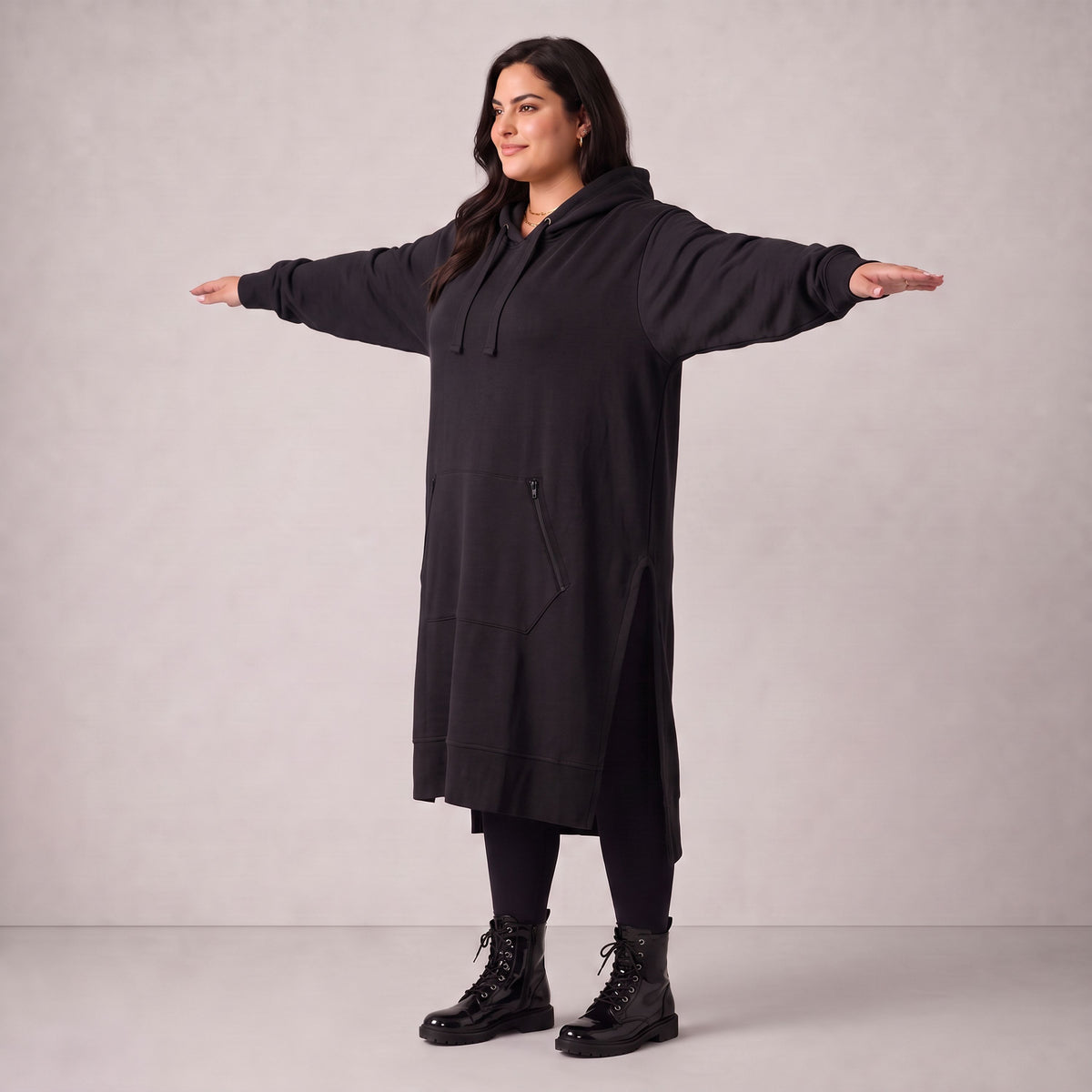 Rafay · Hoody · SolidHaniya · 2606R · SolidBlack