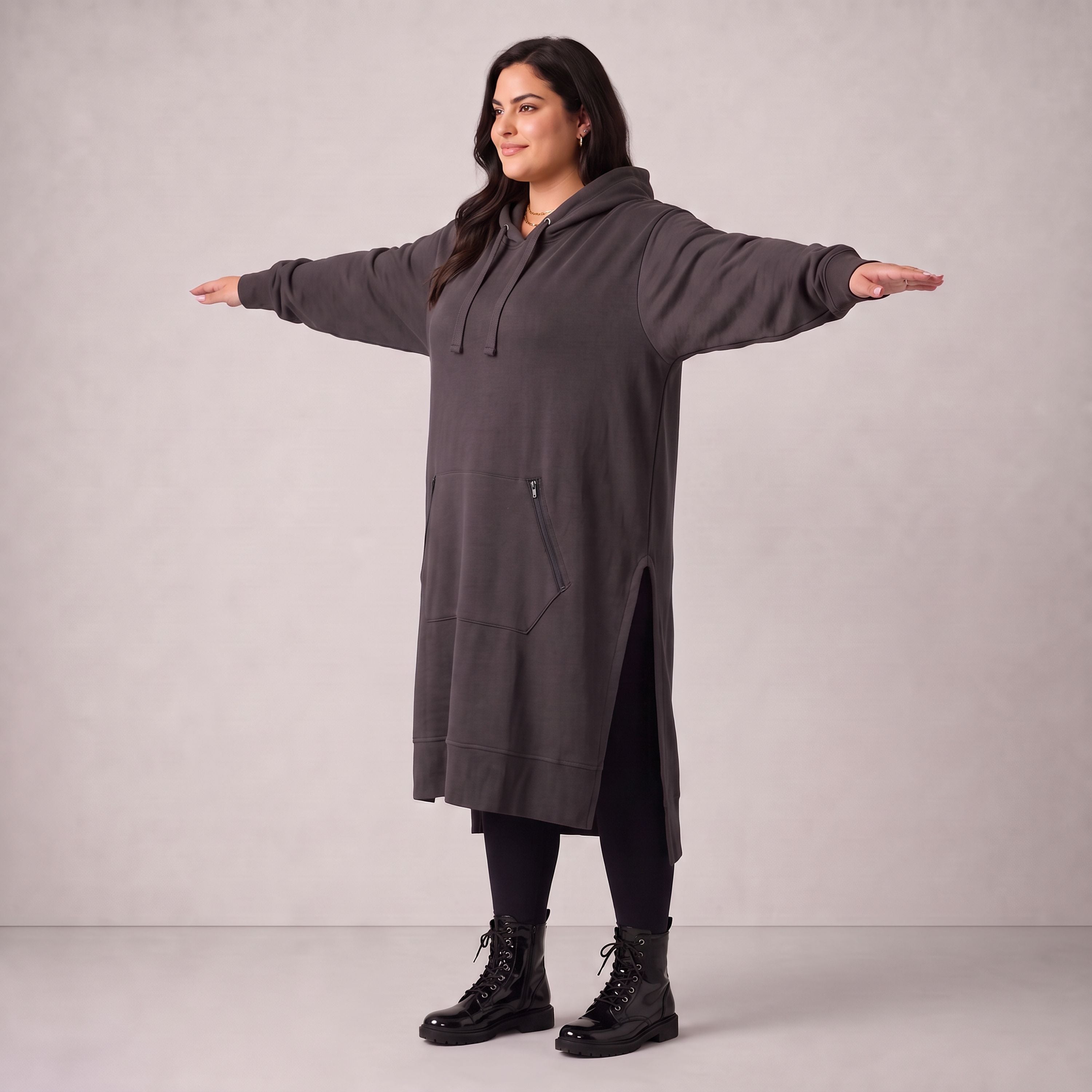 Rafay · Hoody · SolidHaniya · 2606R · SolidGrey
