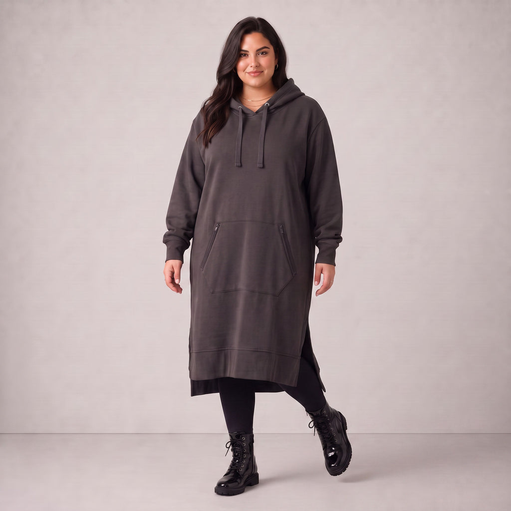 Rafay · Sweat à capuche · SolidHaniya · 2606R · SolidGrey
