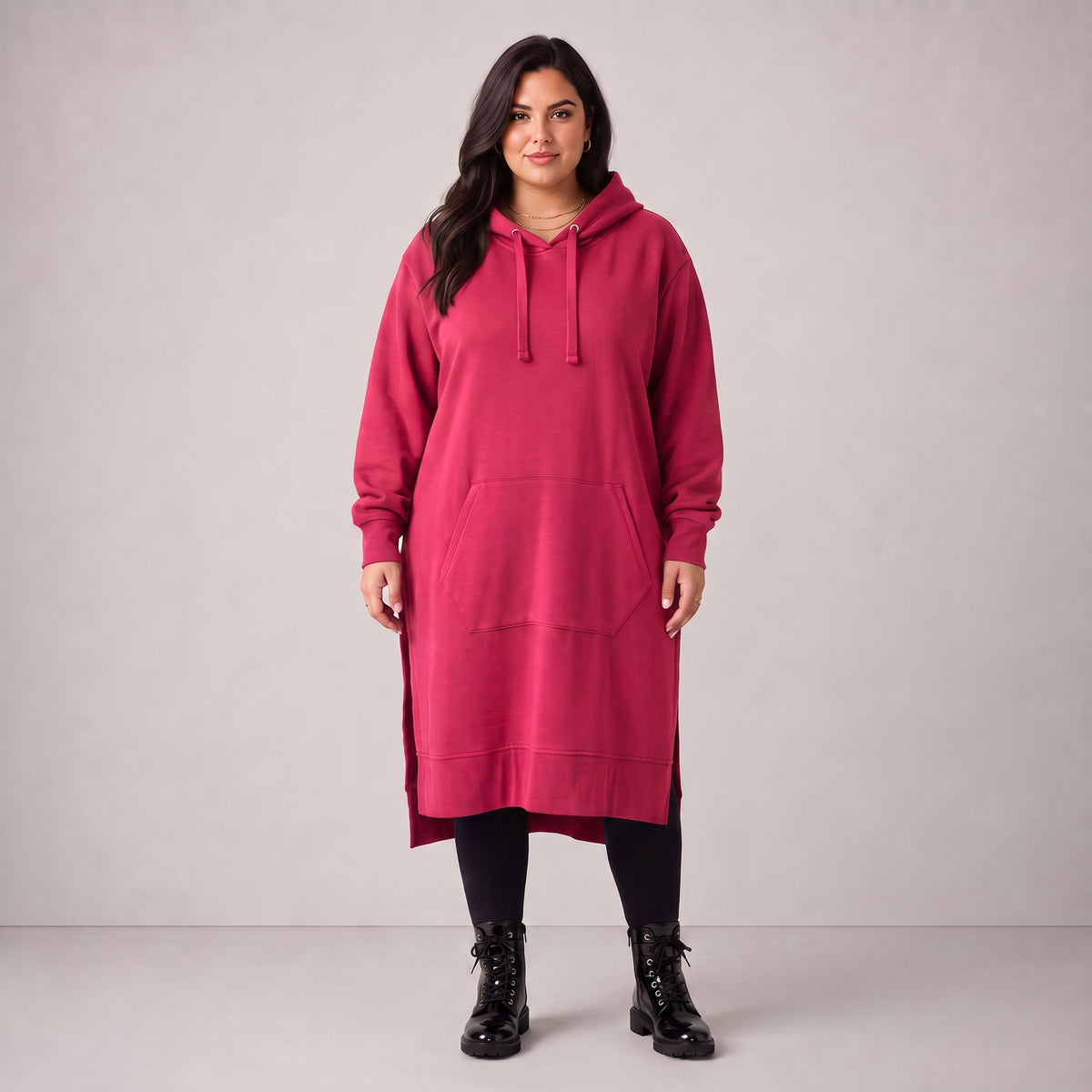 Rafay · Hoody · SolidHaniya · 2606R · SolidPink