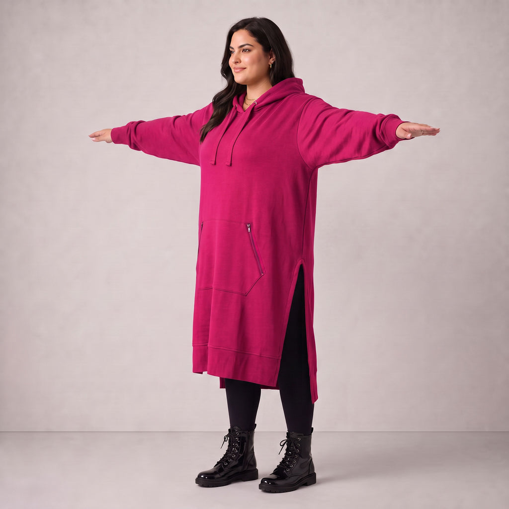 Rafay · Hoody · SolidHaniya · 2606R · SolidPink