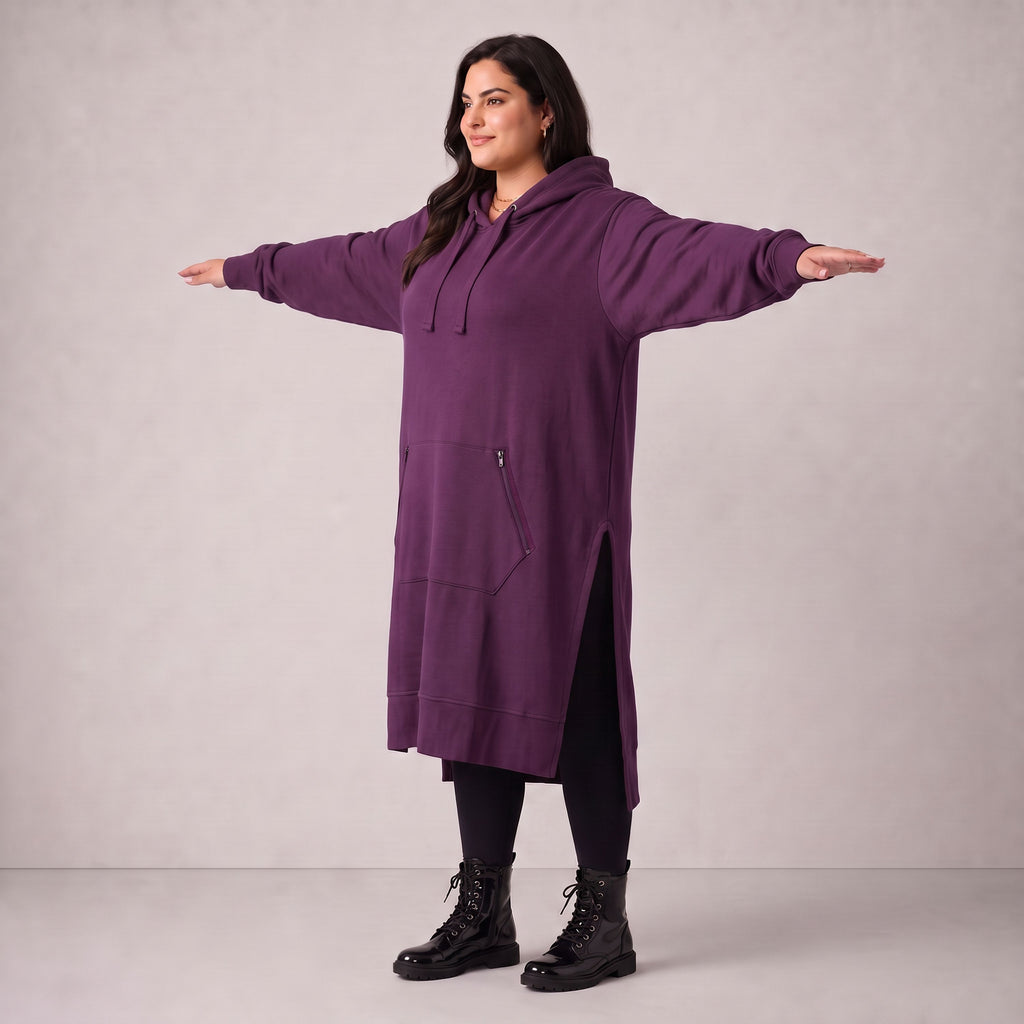 Rafay · Hoody · SolidHaniya · 2606R · SolidPurple