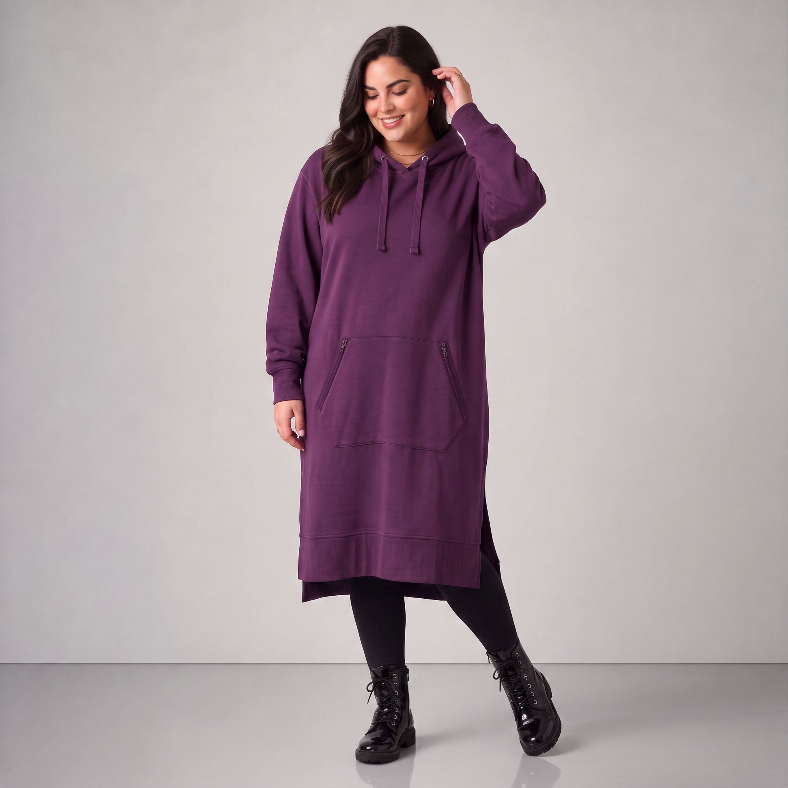 Rafay · Hoody · SolidHaniya · 2606R · SolidPurple