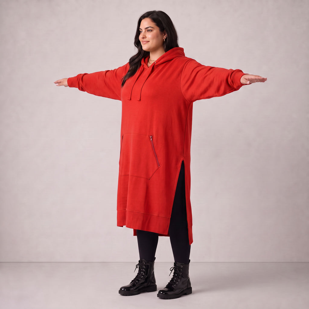 Rafay · Hoody · SolidHaniya · 2606R · SolidRed