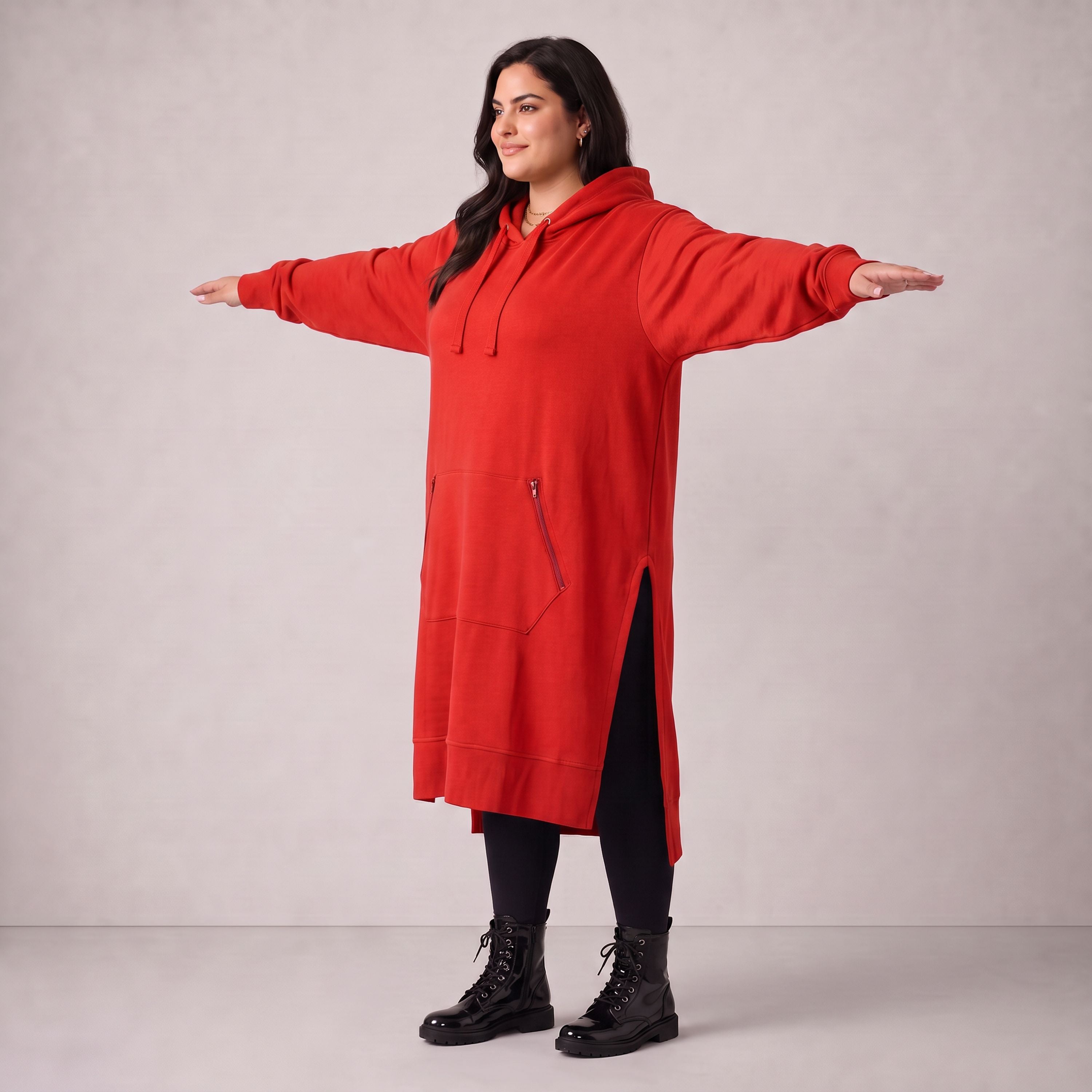 Rafay · Hoody · SolidHaniya · 2606R · SolidRed