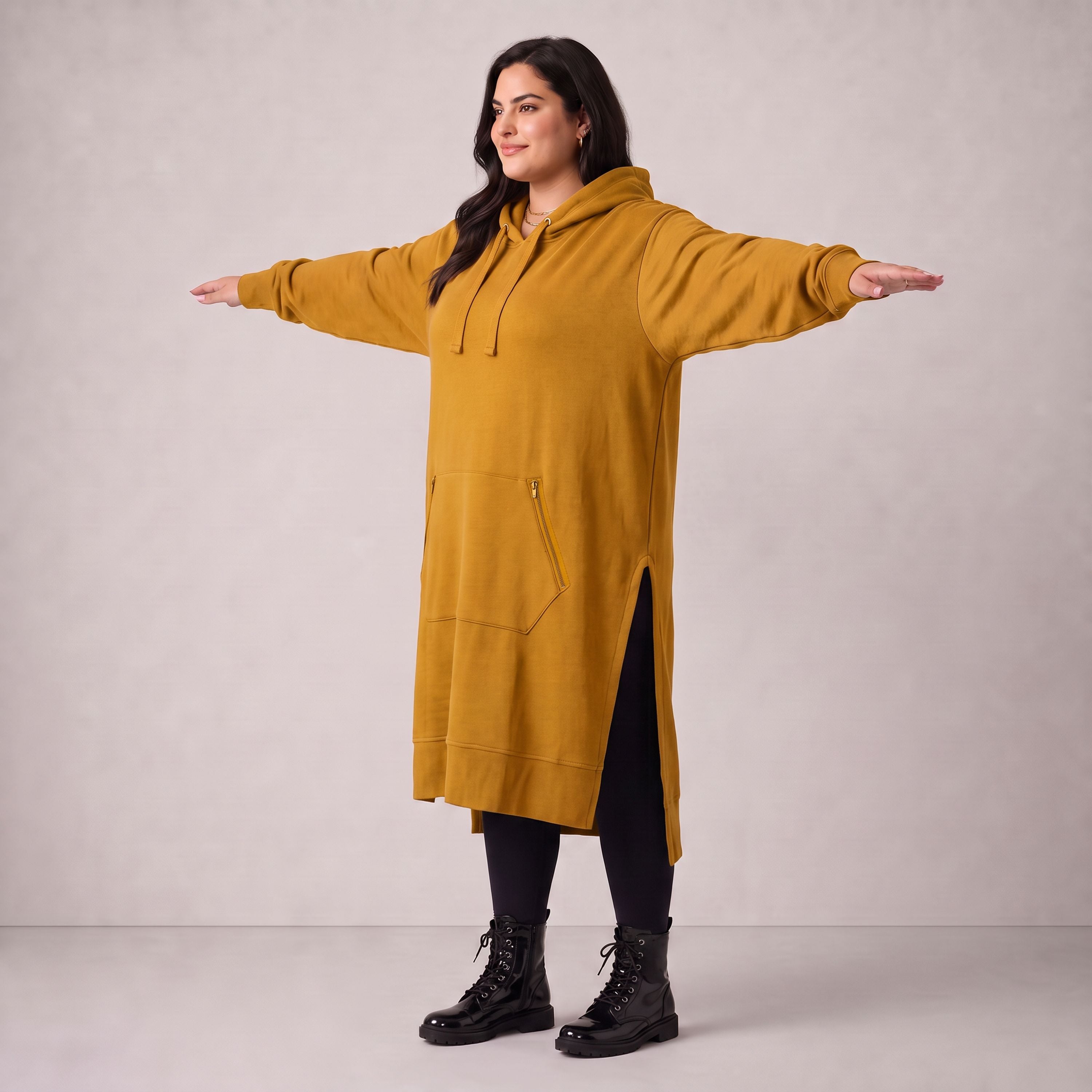 Rafay · Hoody · SolidHaniya · 2606R · SolidYellow