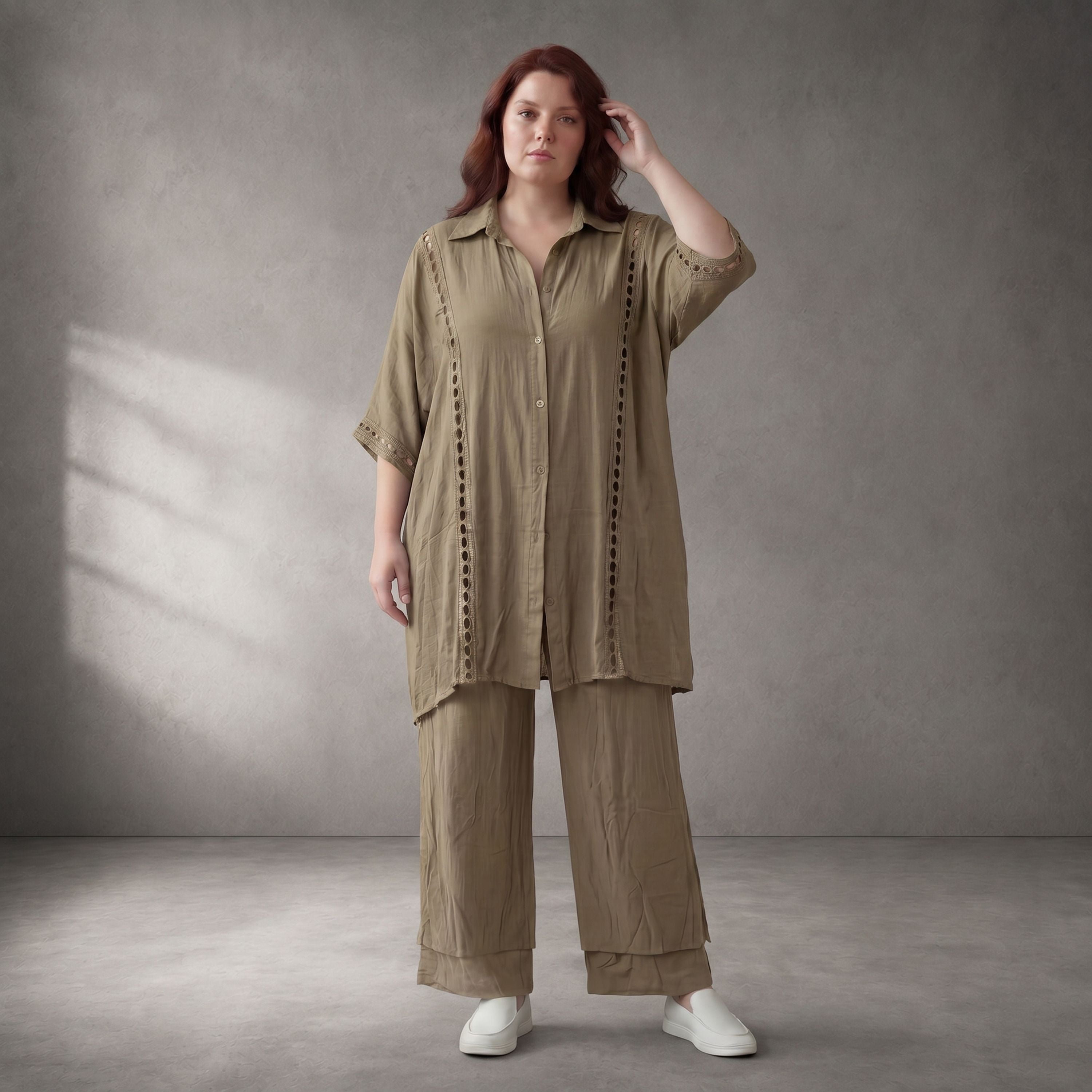 Funky Diva · Bluse · F939 · Beige