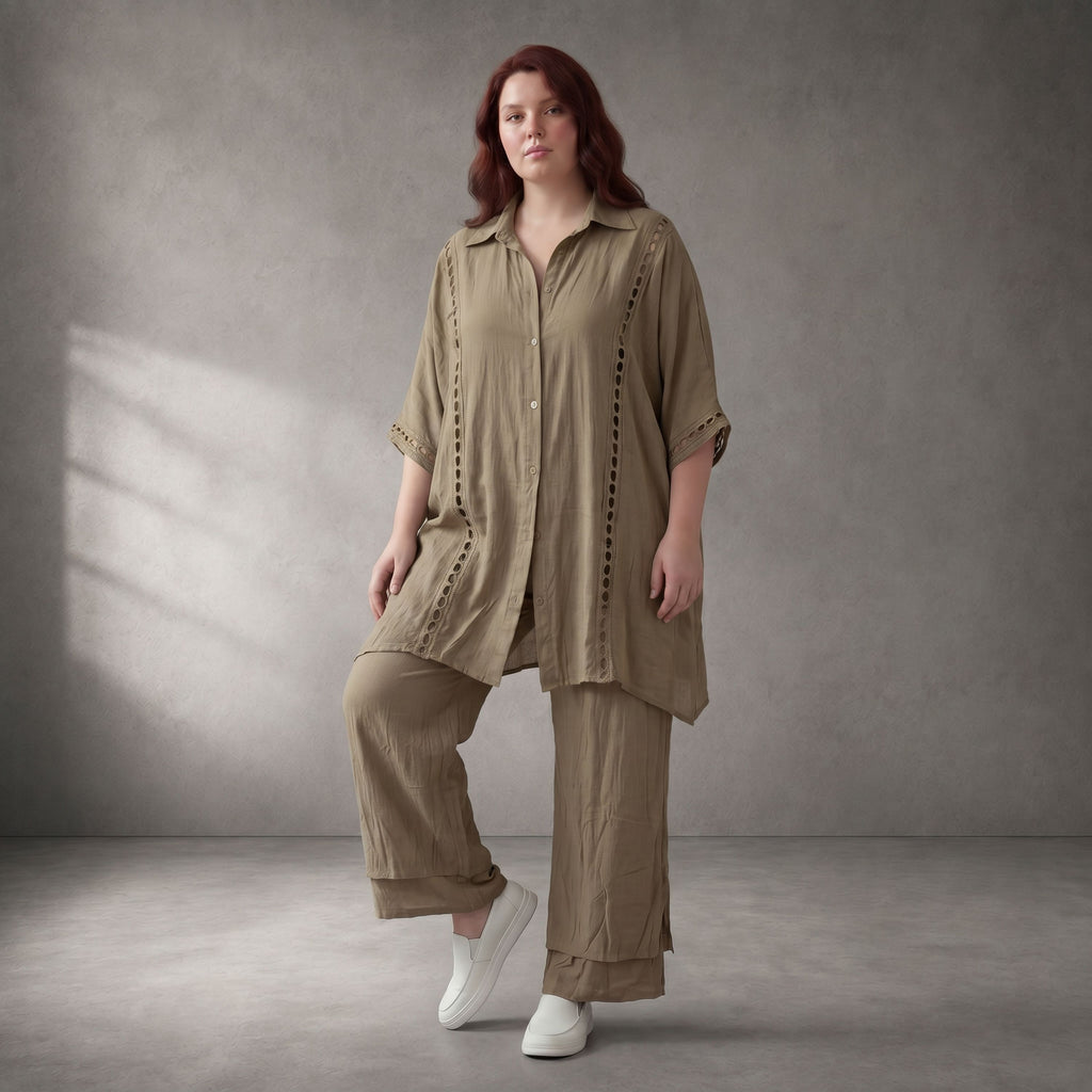 Funky Diva · Bluse · F939 · Beige