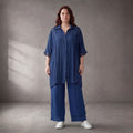 Funky Diva · Bluse · F939 · Dunkelblau