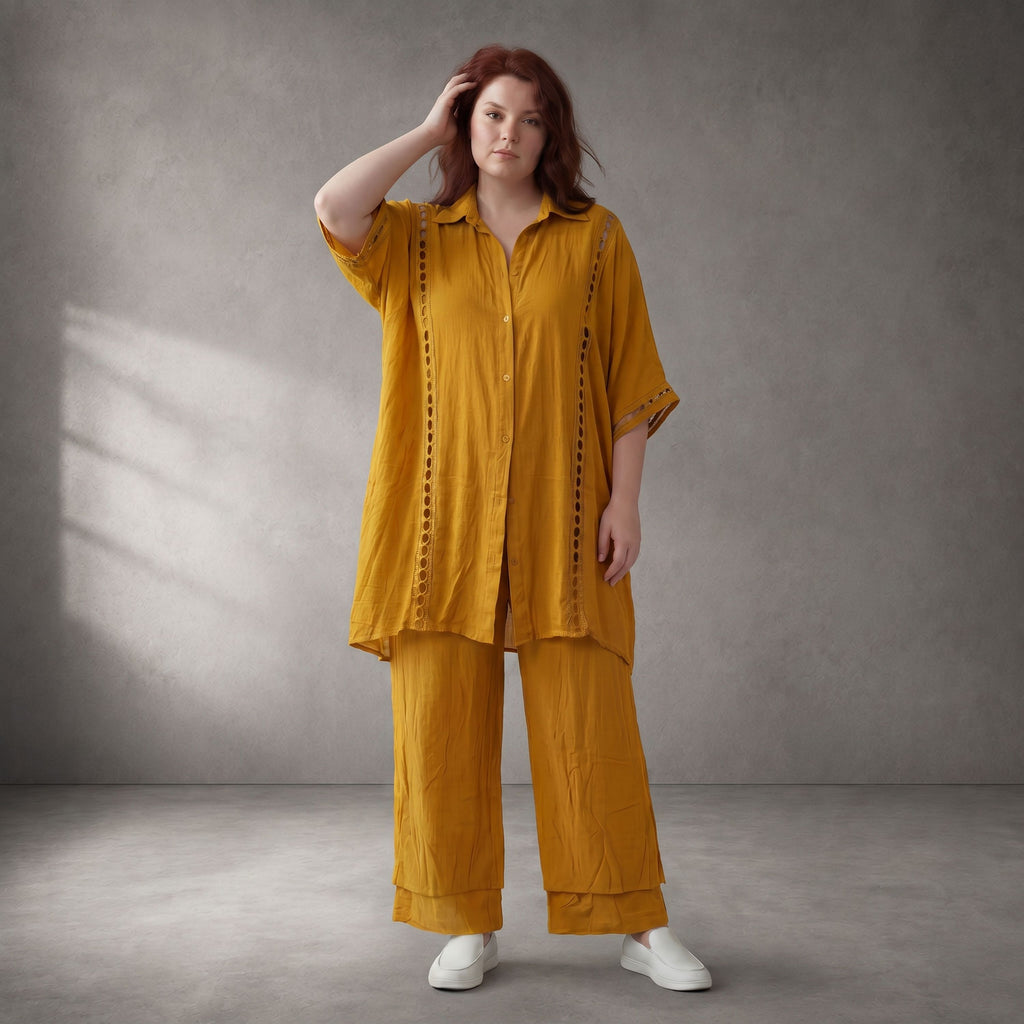 Funky Diva · Bluse · F939 · Gelb