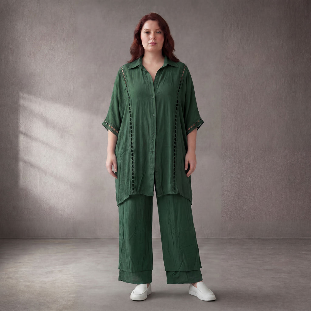 Funky Diva · Bluse · F939 · Grün