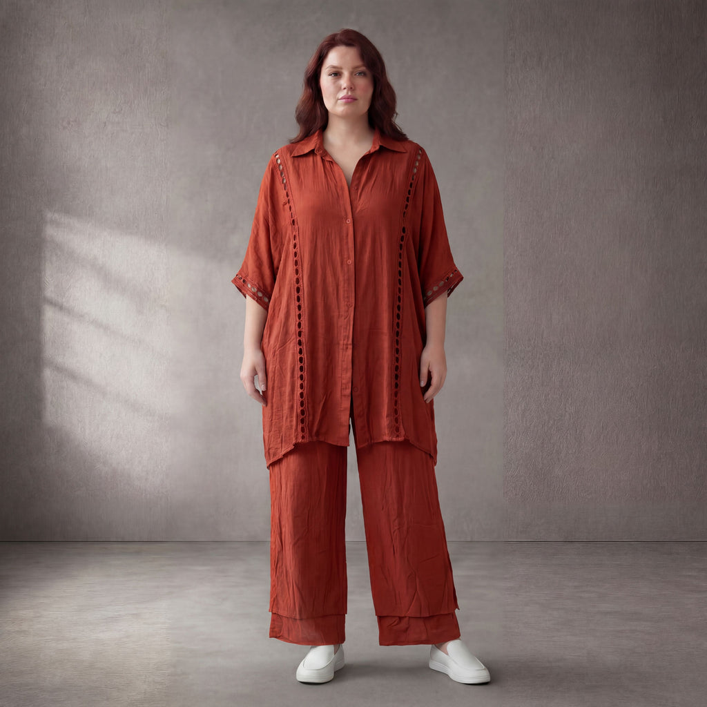 Funky Diva · Bluse · F939 · Orange