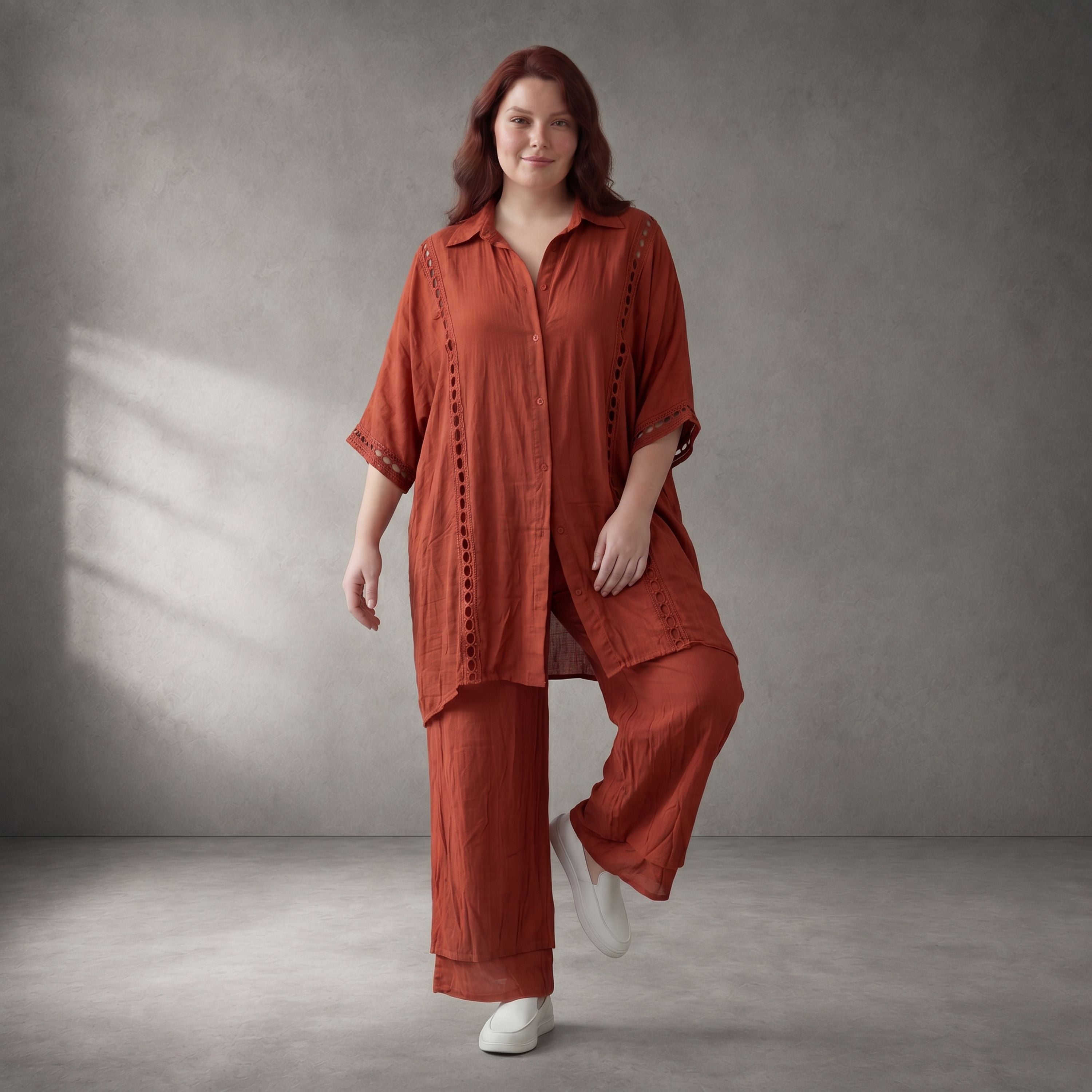 Funky Diva · Bluse · F939 · Orange