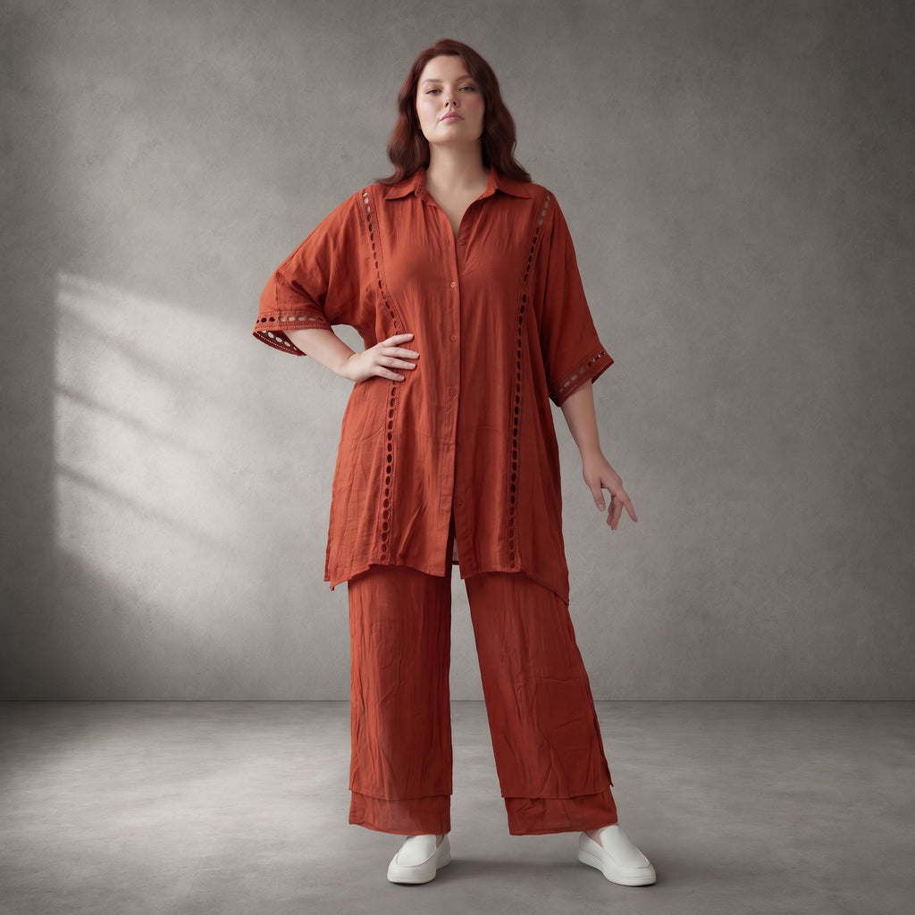 Funky Diva · Bluse · F939 · Orange