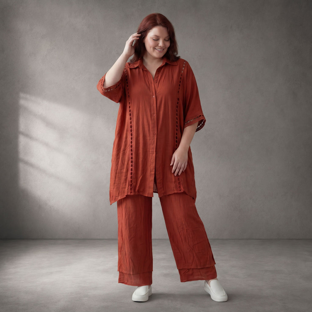 Funky Diva · Bluse · F939 · Orange