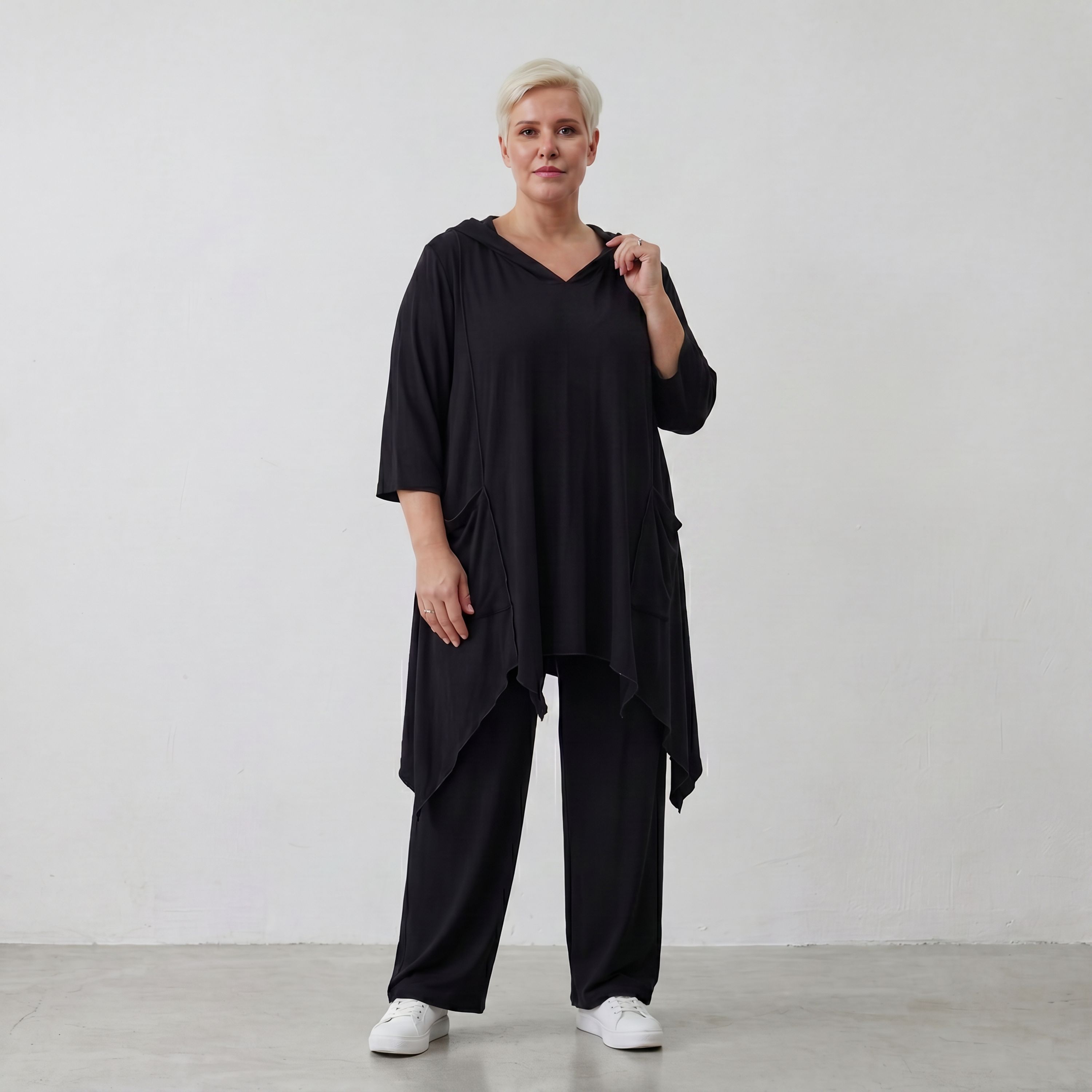 AKH Basics · Shirt · Skye · 6448 · Schwarz