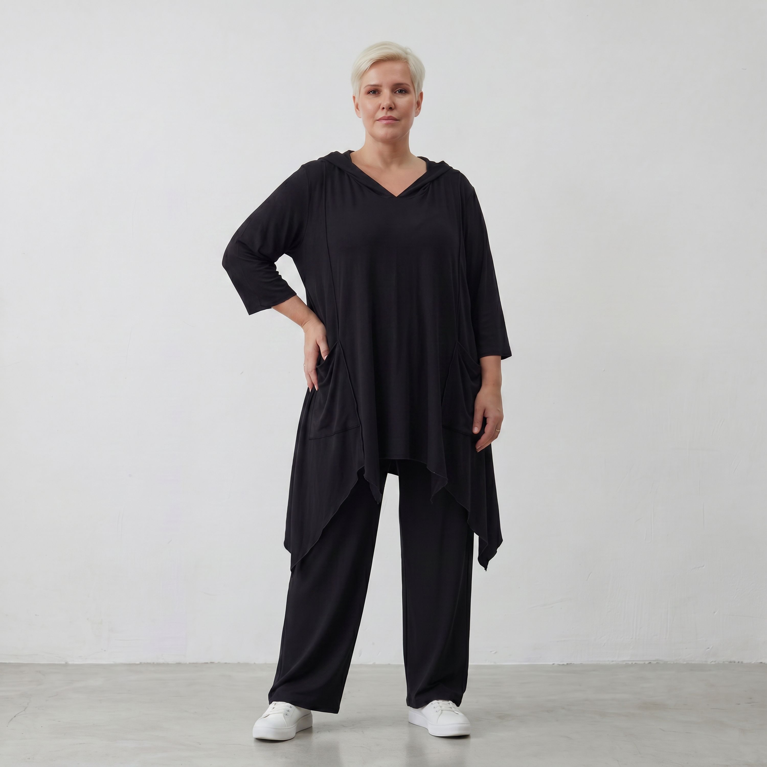 AKH Basics · Shirt · Skye · 6448 · Schwarz