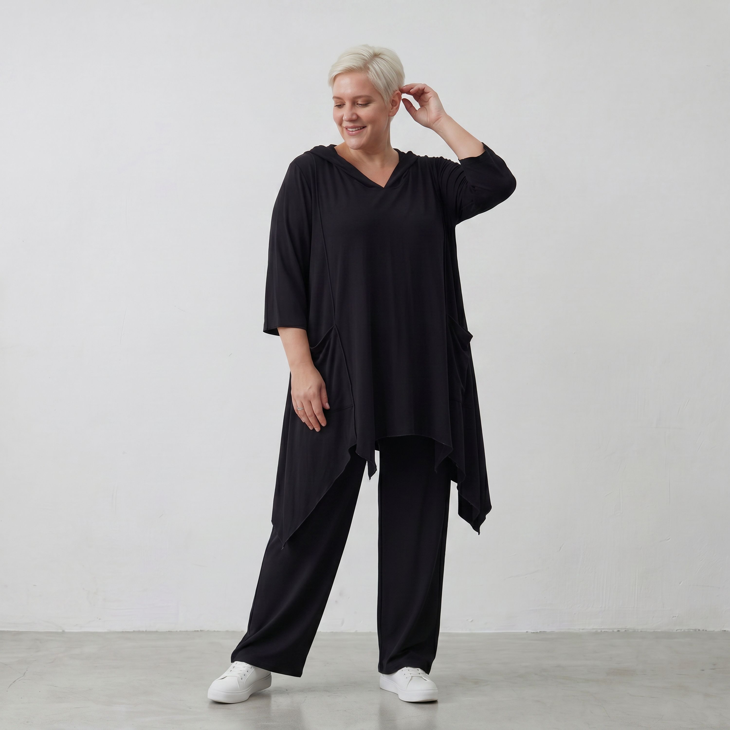 AKH Basics · Shirt · Skye · 6448 · Schwarz