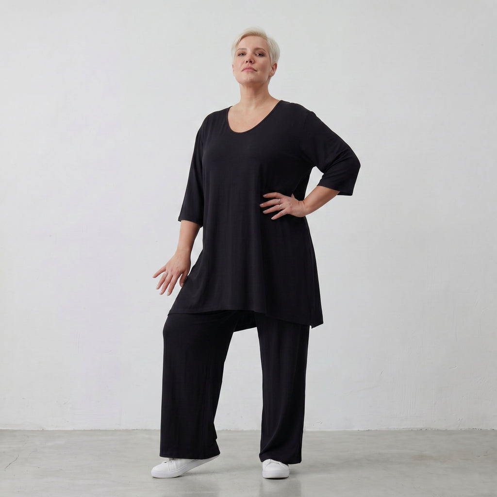 AKH Basics · Shirt · Skye · 1019 · Zwart