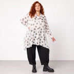 AKH Premium · Blouse · Amadora · 6917 · White/Grey