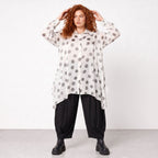 AKH Premium · Blouse · Amadora · 6917 · White/Grey