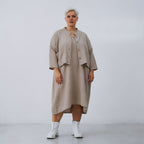 AKH Fashion 6929 Jacket, Beige