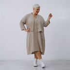 AKH Fashion 6929 Jacket, Beige