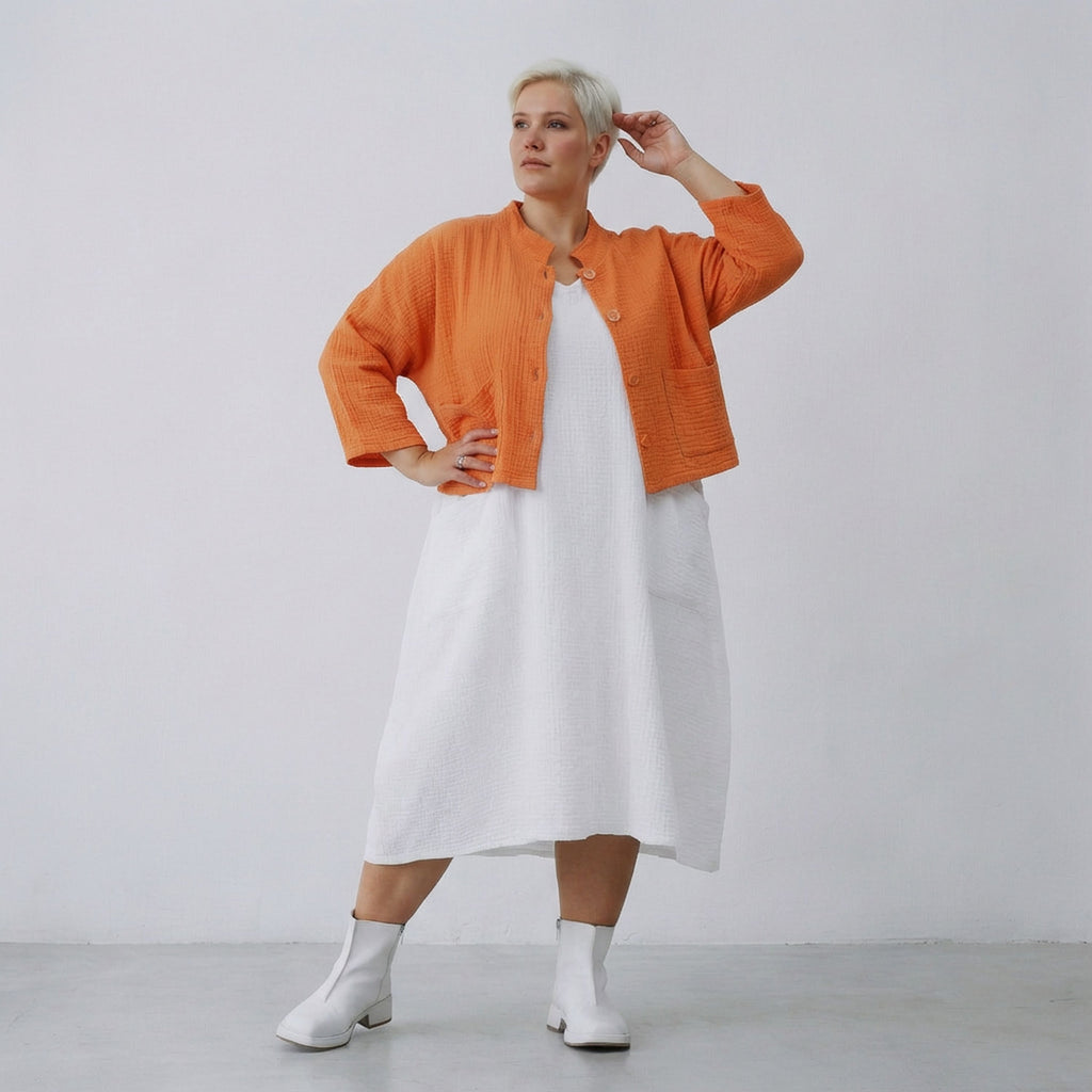 AKH Fashion 6929 Veste, Orange