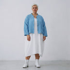 AKH Fashion 6929 Jacket, Turquoise
