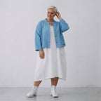 AKH Fashion 6929 Jacket, Turquoise