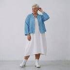 AKH Fashion 6929 Jacket, Turquoise