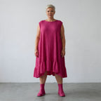 AKH Fashion 7023 Dress, Fuchsia