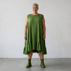 AKH Fashion 7023 Dress, Green