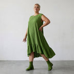 AKH Fashion 7023 Dress, Green