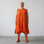 AKH Fashion 7023 Dress, Orange