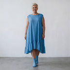 AKH Fashion 7023 Dress, Turquoise