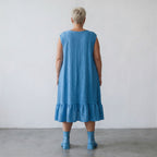 AKH Fashion 7023 Dress, Turquoise