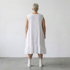 AKH Fashion 7023 Dress, White