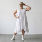 AKH Fashion 7023 Dress, White