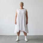 AKH Fashion 7023 Dress, White
