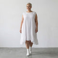 AKH Fashion 7023 Dress, White