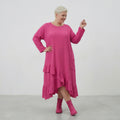 AKH Fashion 7024 Dress, Fuchsia