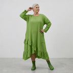 AKH Fashion 7024 Dress, Green