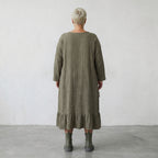 AKH Fashion 7024 Dress, Khaki