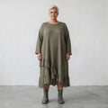AKH Fashion 7024 Dress, Khaki