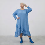 AKH Fashion 7024 Dress, Turquoise
