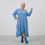 AKH Fashion 7024 Dress, Turquoise