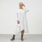 AKH Fashion 7024 Dress, White